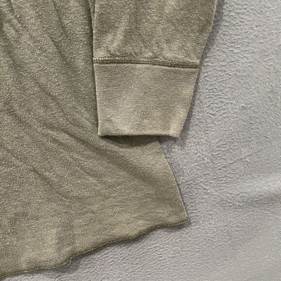 Vintage Voodoo Fest Shirt Mens XL L.L. Bean River Driver's Henley Merino Wool - Picture 7 of 10